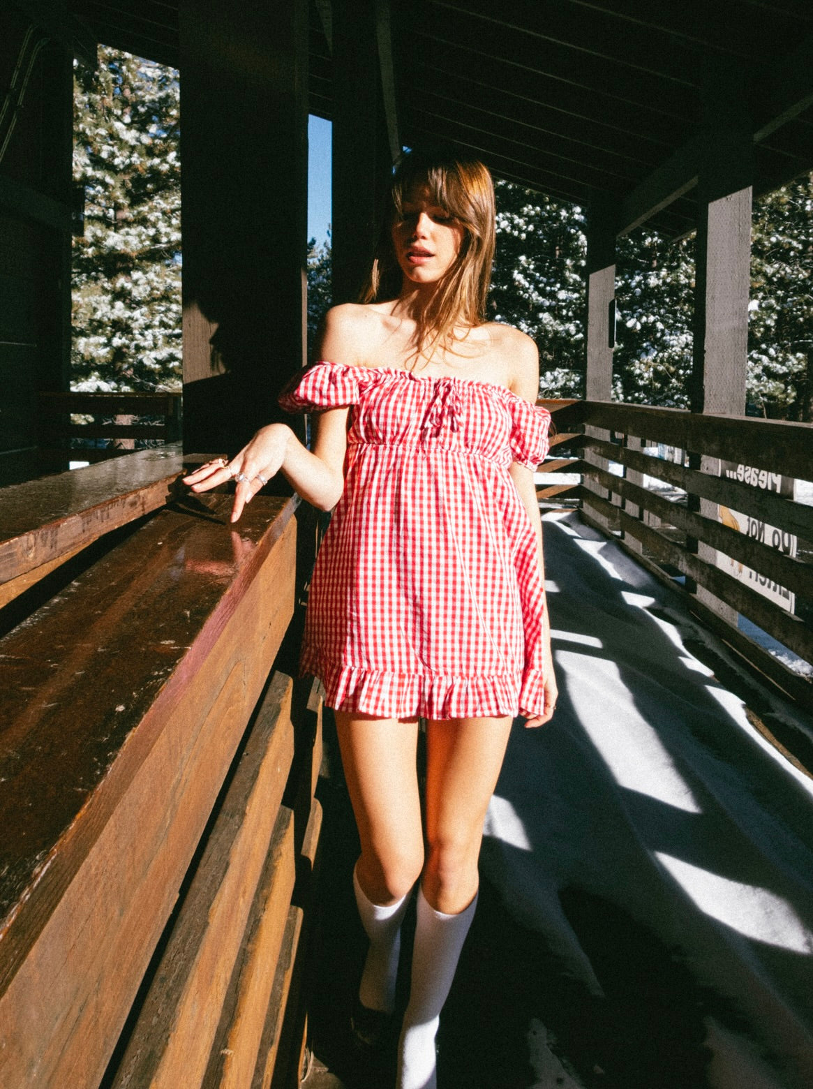 The Bonnie Dress - Red